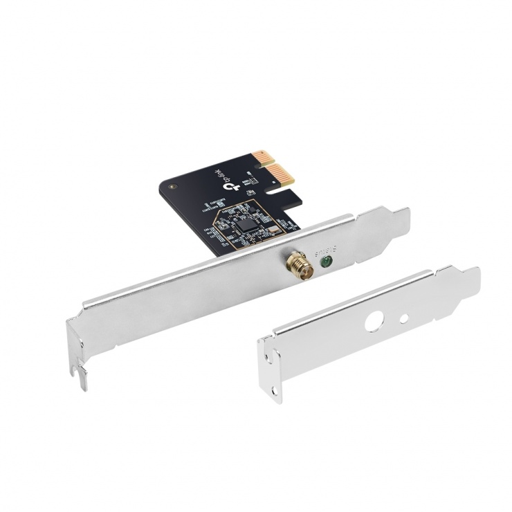 Imagine Placa de retea PCI Express AC600 Wireless Dual Band, TP-LINK ARCHER T2E